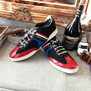 Versace Medusa  Head Sneakers- Iconic combo!!